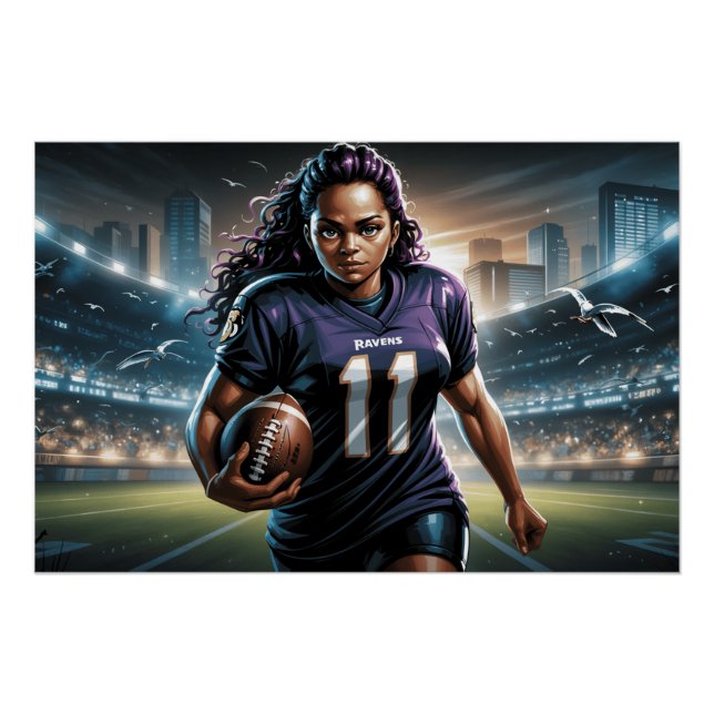 Póster Ravens Baltimore 10 (Anverso)