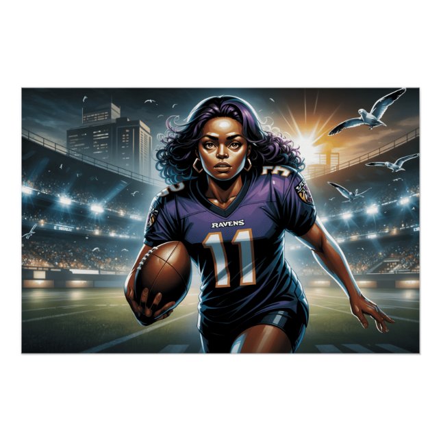 Póster Ravens Baltimore 11 (Anverso)
