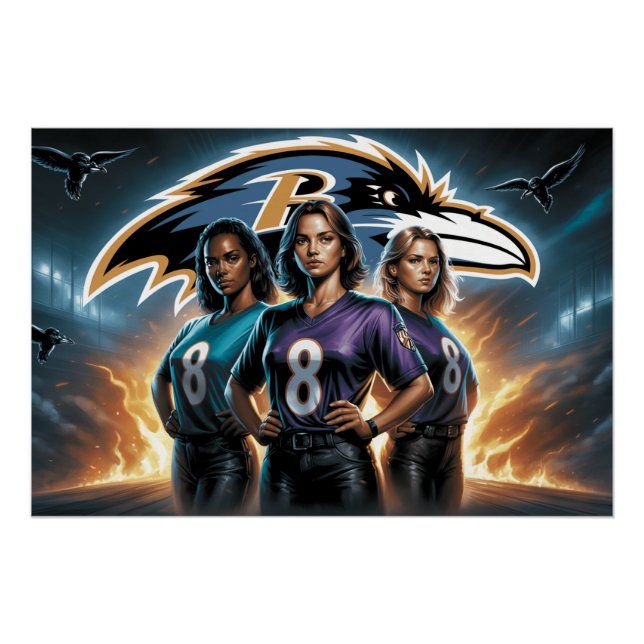 Póster Ravens Baltimore 12 (Anverso)