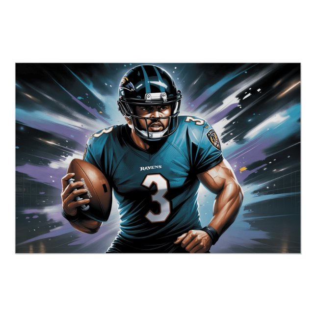 Póster Ravens Baltimore 9 (Anverso)