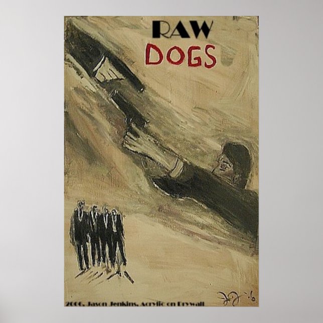 PÓSTER RAW DOGS (Frente)