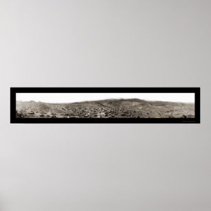 Póster Rawhide NV Panoramic Photo 1909