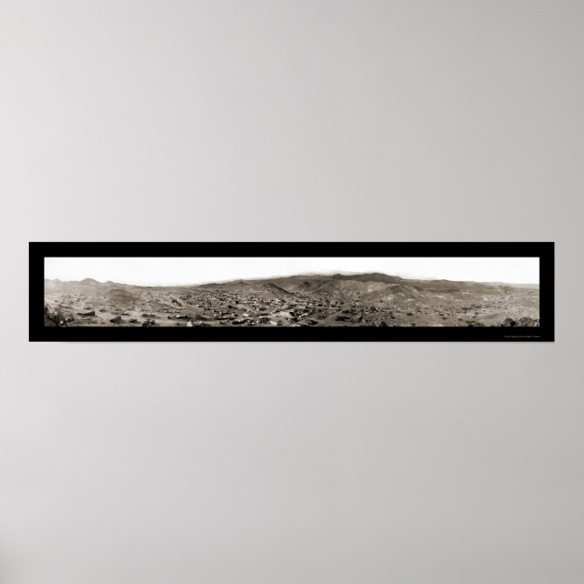 Póster Rawhide NV Panoramic Photo 1909 (Frente)