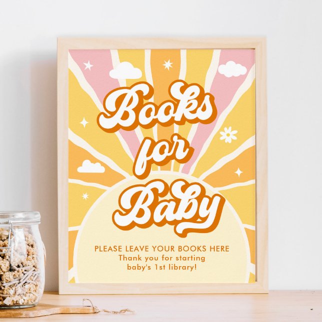 Póster Ray of Sunshine Baby Shower Books for Baby (Subido por el creador)