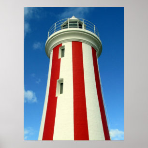 Póster raya de faro
