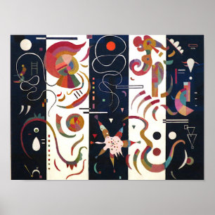 Póster Rayado por Wassily Kandinsky