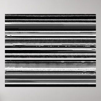 Póster Rayas abstractas