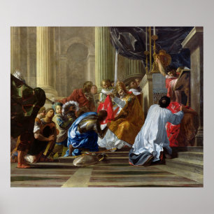 Póster Raymond IV de Santo-Gil Taking la cruz