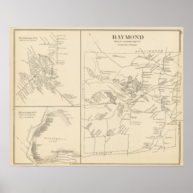 Póster Raymond, Rockingham County (Frente)