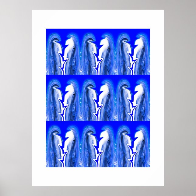 Póster Rayo azul (Frente)