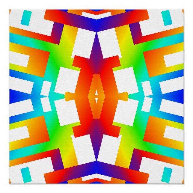 Póster Rayo de Arcoíris (Anverso)