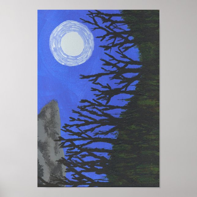 Póster Rayo de luna (Frente)