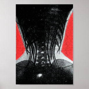 Póster Rayo X De Una Mujer En Un Poster De Corset