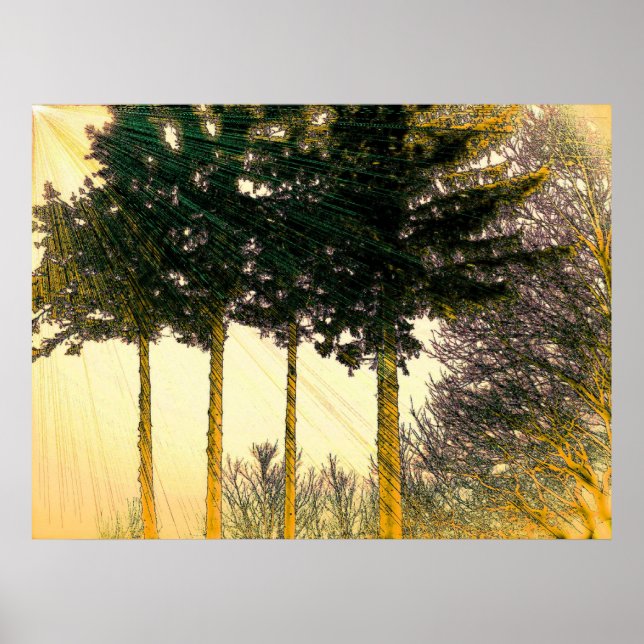 Póster Rayos de esperanza (Frente)