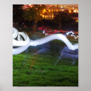 Póster Rayos de luz Imprimir, papel Poster de valor (mate