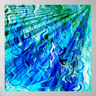 Póster Rayos de luz solar......