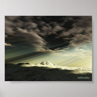 Póster Rayos solares
