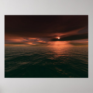 Póster Rayz de la neblina