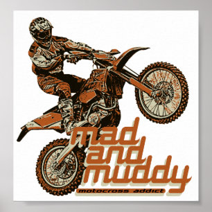 Póster Raza de Moto