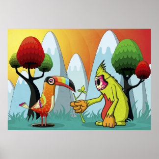 Póster Raza mágica