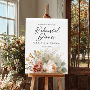 Póster Razas de la cena y bienvenida a la vegetación