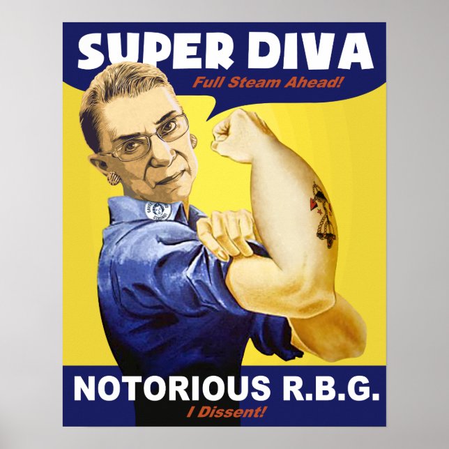 Póster RBG la reivindicación (Frente)