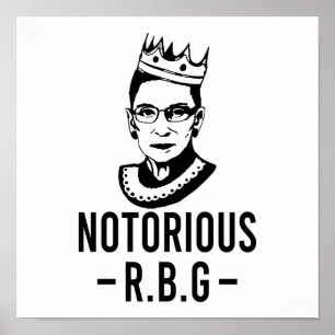 Póster RBG, Ruth Bader Ginsburg