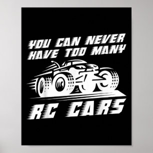 Póster Rc Car Art Para Hombres Mujeres Niños Rc Carreras 