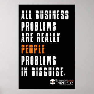 Póster RCU Business Problems Poster
