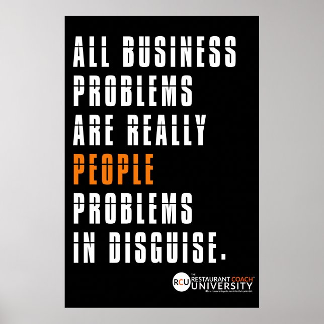Póster RCU Business Problems Poster (Frente)