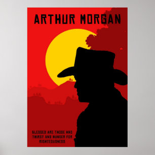 Póster Rdr2 Arthur Morgan