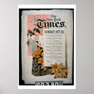 Póster 'Read The New York Times' (color litho)