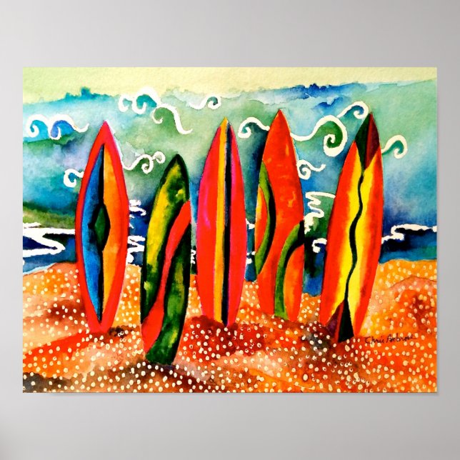 Póster Ready to Surf (Frente)