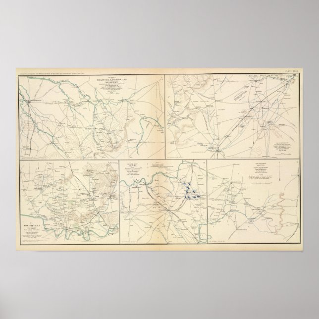 Póster Readyville, Bradyville, Woodbury (Frente)