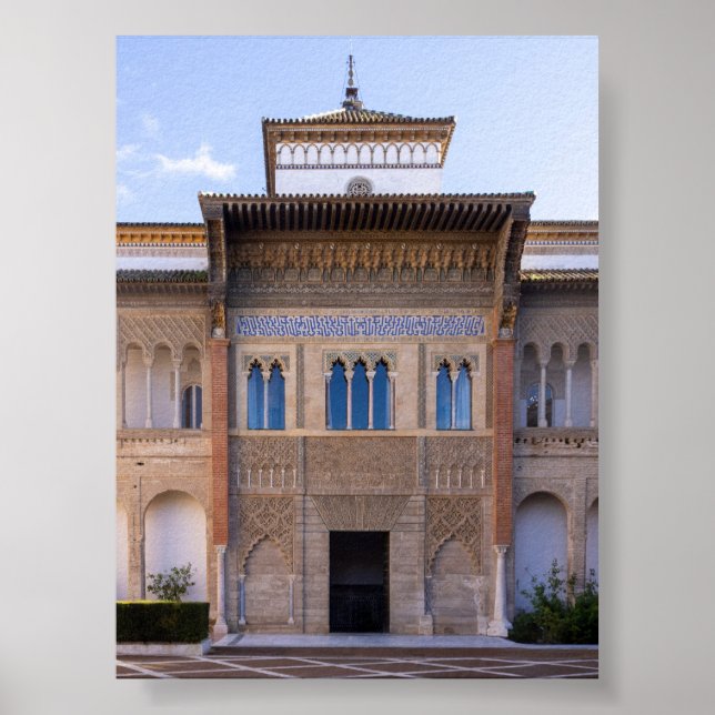 Póster Real Alcázar de Sevilla (Frente)