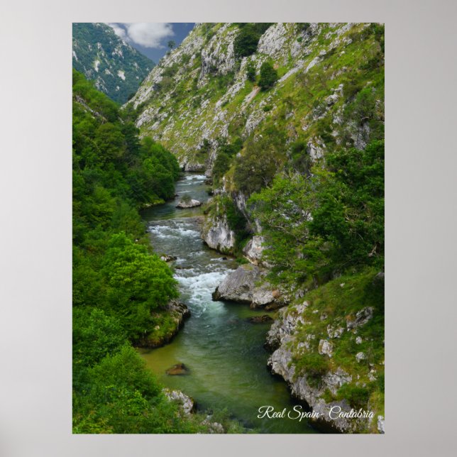 Póster Real España Cantabria (Frente)