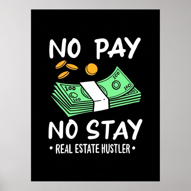 Póster Real Estate Hustler (Frente)