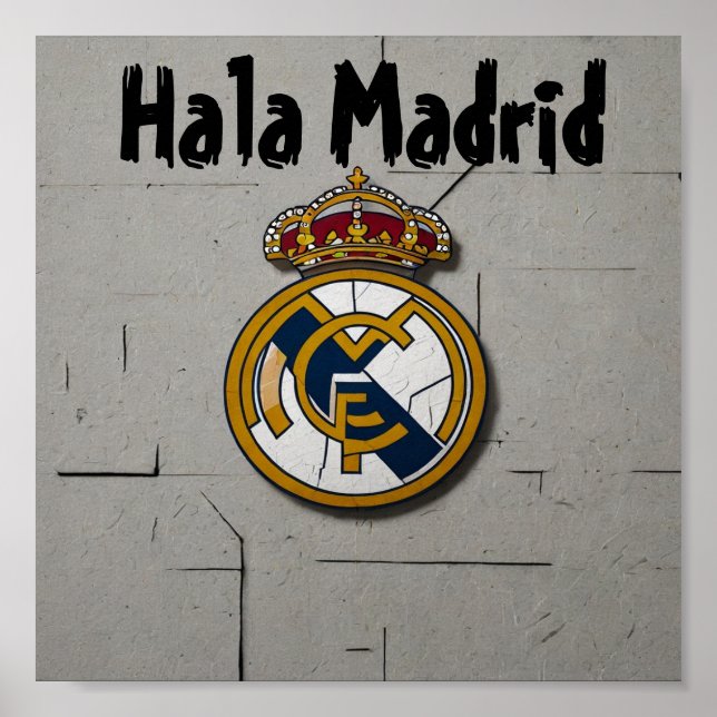 Póster Real Madrid (Frente)