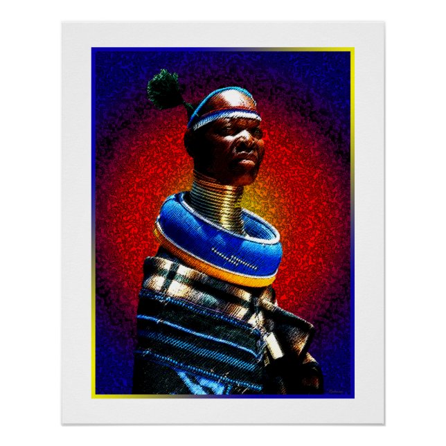 Póster Realeza tribal (Anverso)