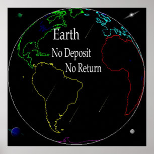 Póster Realidad de la tierra