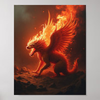 realismo rojo que quema llamas