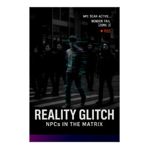 Póster Reality Glitch - Render Fail [Zona 3]