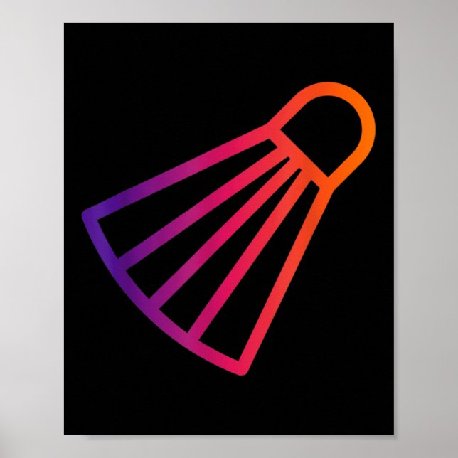 Póster Realmente me gusta el volante de bádminton 6  (Frente)