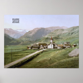 Póster Realp, Suiza