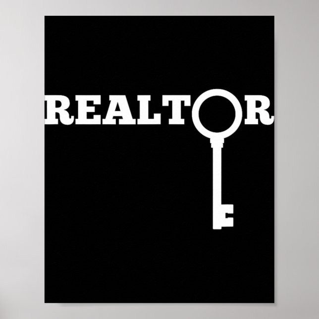 Póster Realtor New Agent Real Estate License Trainee Funn (Frente)