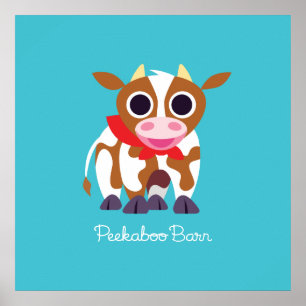 Póster Reba la vaca