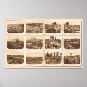 Póster Rebel lines, Atlanta, Ga