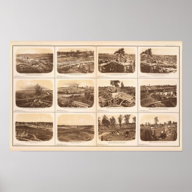 Póster Rebel lines, Atlanta, Ga (Frente)