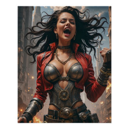 Poster rebelde de ciudad