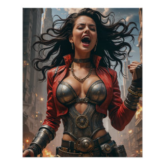 Poster rebelde de ciudad